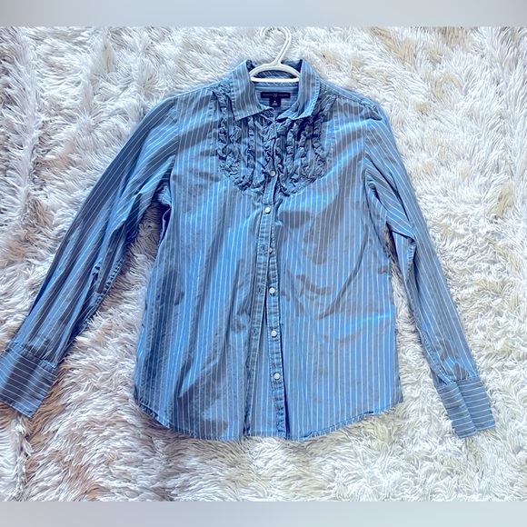 Gap Blue Blouse - Picture 3 of 3